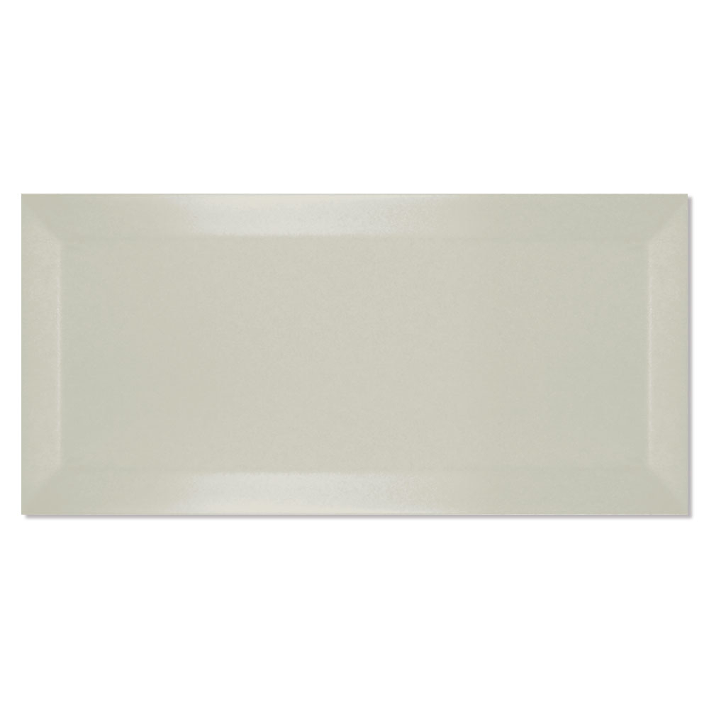 Kakel Metro Fasat Ivory Blank 10x20 cm